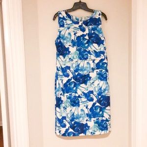 Calvin Klein Sunburst Sheath Dress